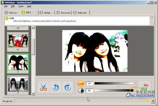 用SWiSHPix打制精美Flash相册(2)