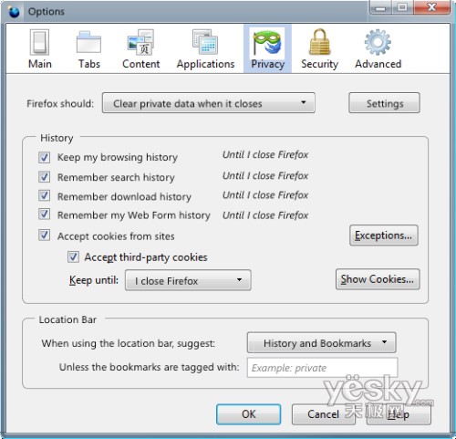 首次接触！FireFox的私密浏览模式[多图]