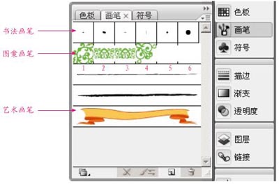 Illustrator图案画笔做花边的方法和技巧
